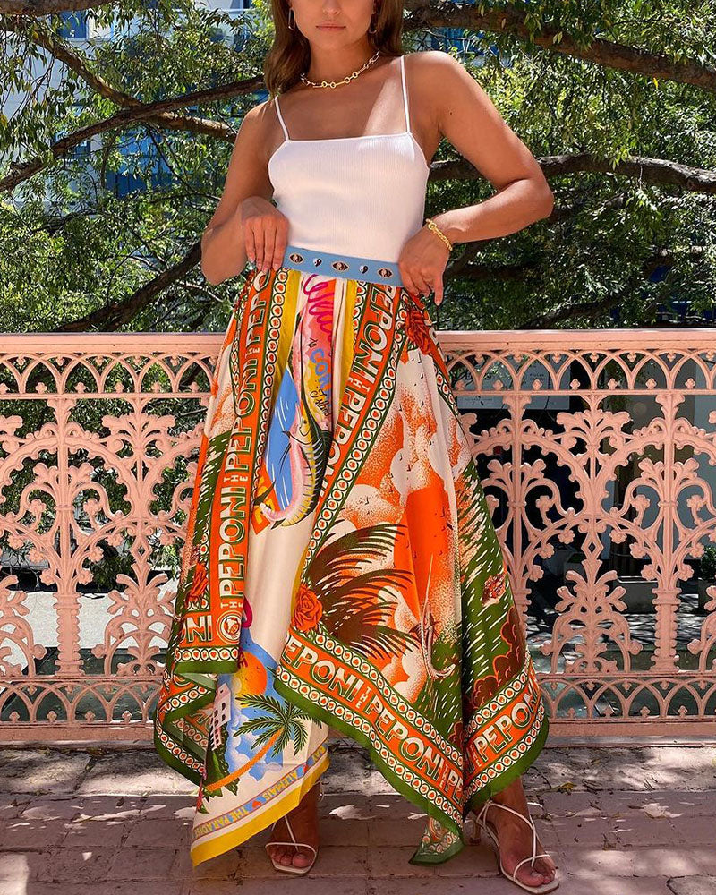 Saia Positano Verão® Ragazze | Compre com Frete Grátis