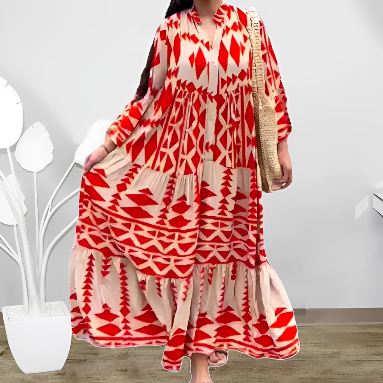 Vestido Longo Boêmio