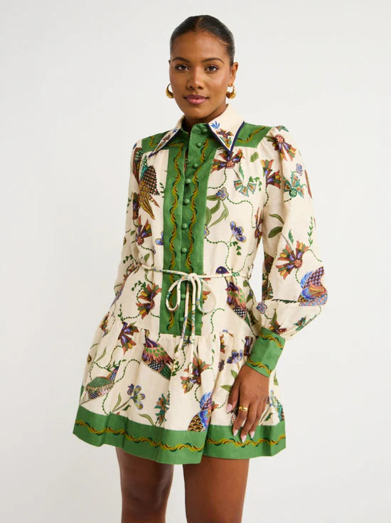 Vestido Curto Roma Robe