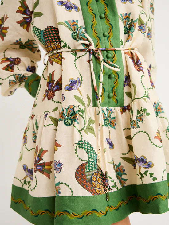Vestido Curto Roma Robe