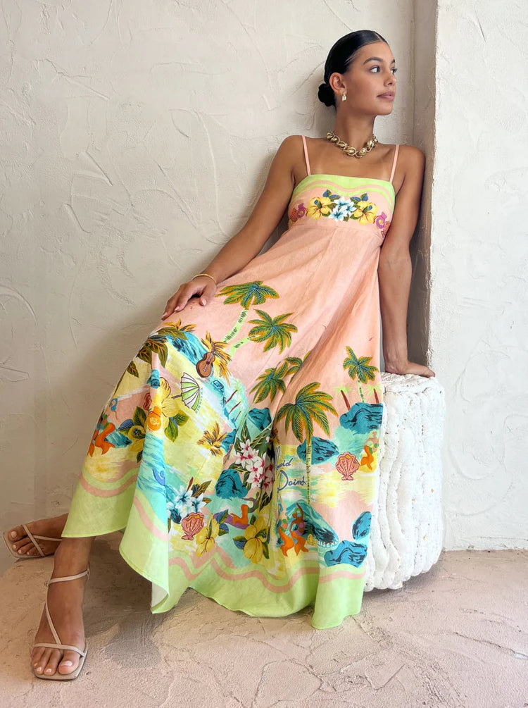 Vestido Longo Positano Tuanny
