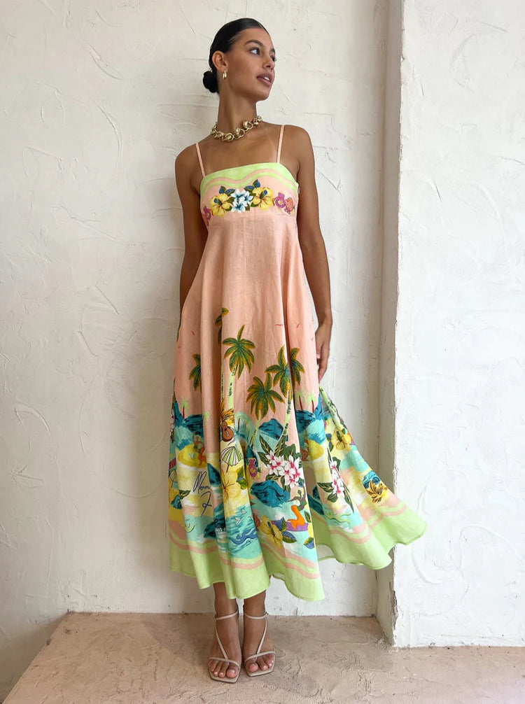 Vestido Longo Positano Tuanny