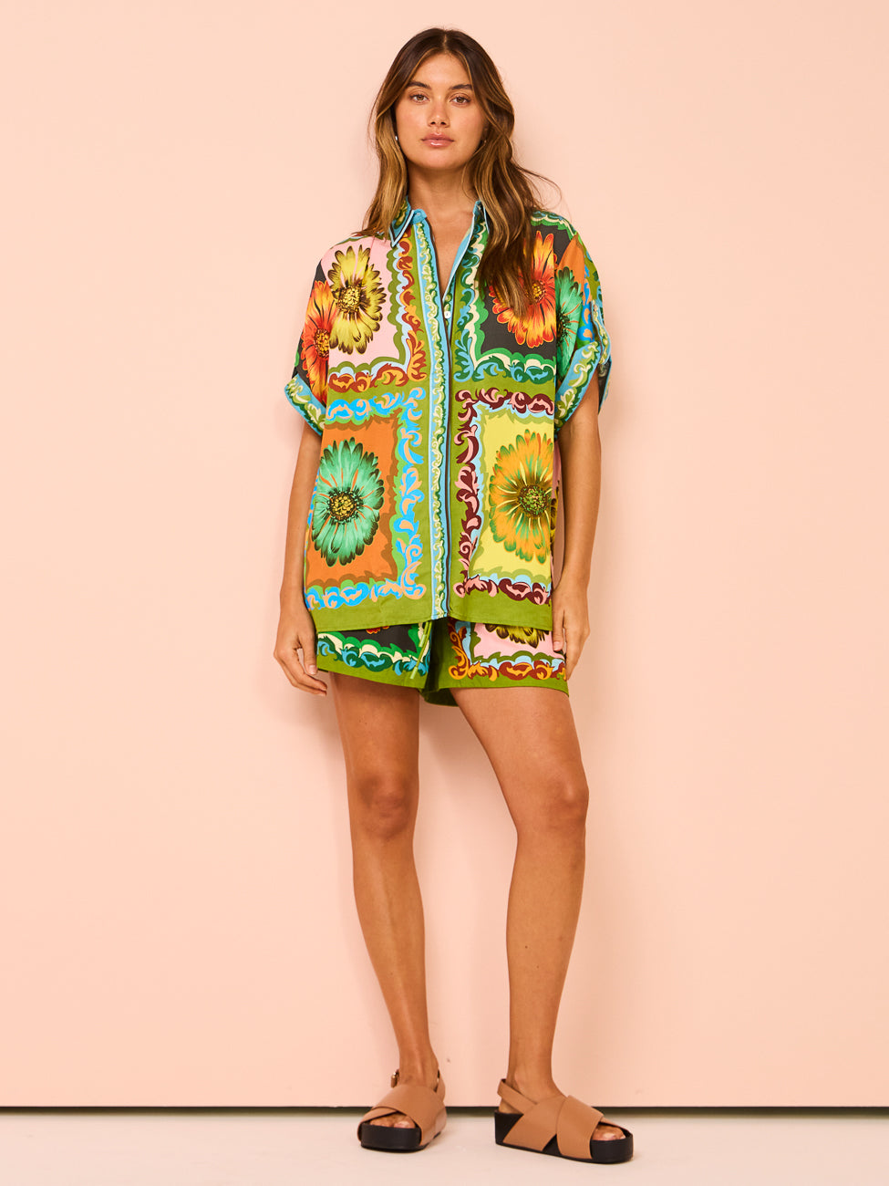 Conjunto Positano Florido® Ragazze | Conjunto Feminino em Oferta