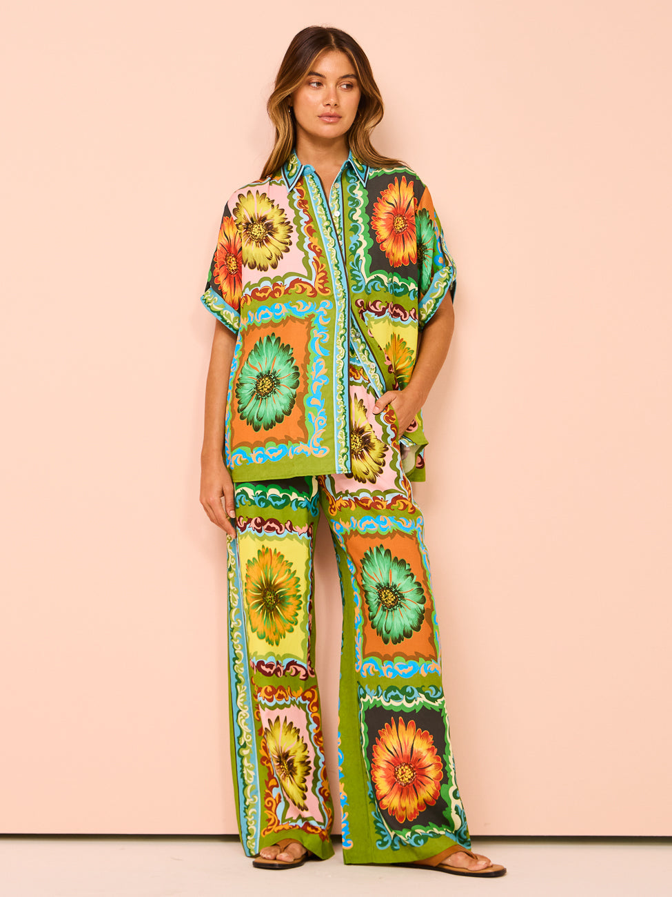 Conjunto Positano Florido® Ragazze | Conjunto Feminino em Oferta