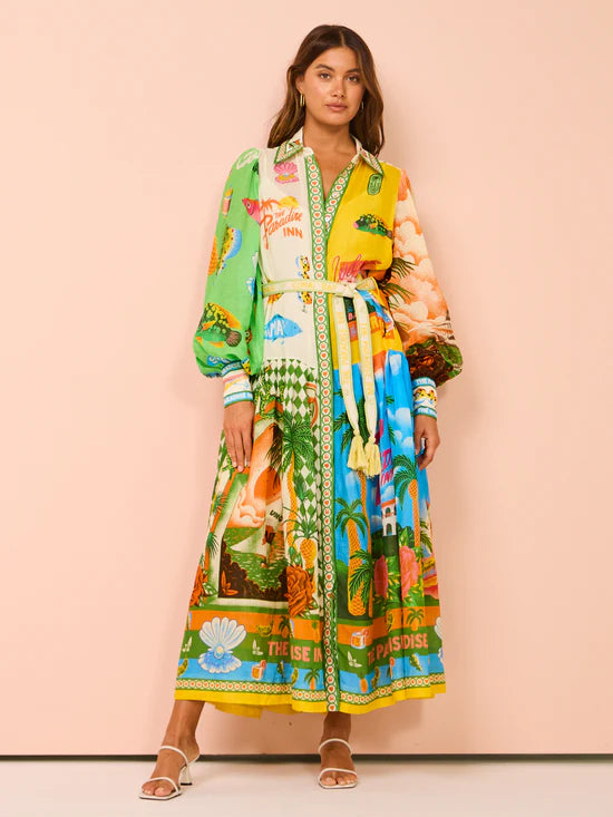 Vestido Longo Positano Monalisa