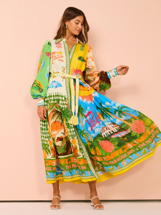Vestido Longo Positano Monalisa