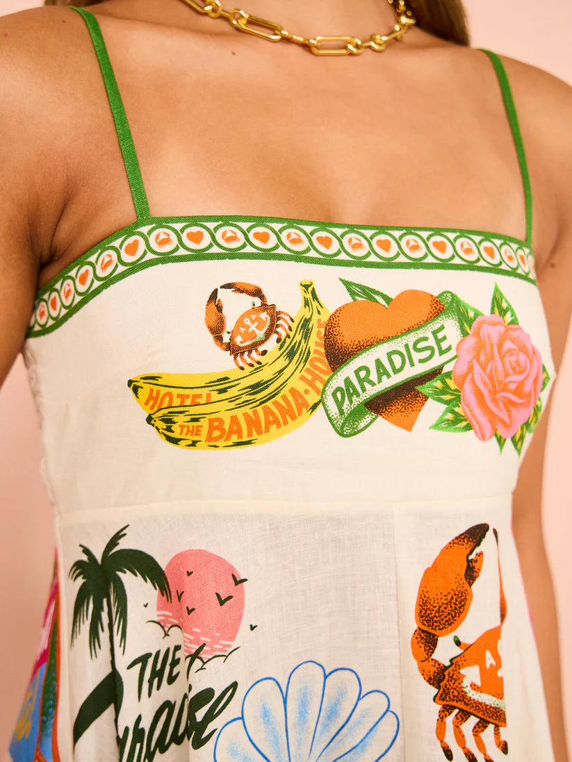 Vestido Longo Positano Paraiso