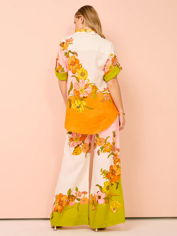 Conjunto Feminino Roma Flora