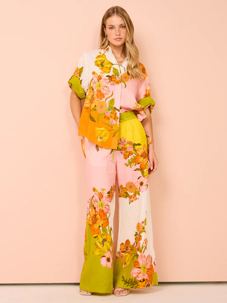 Conjunto Feminino Roma Flora