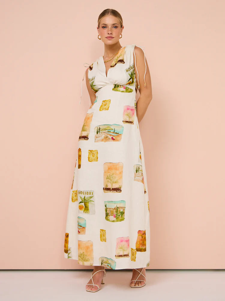 Vestido Longo Roma Gable