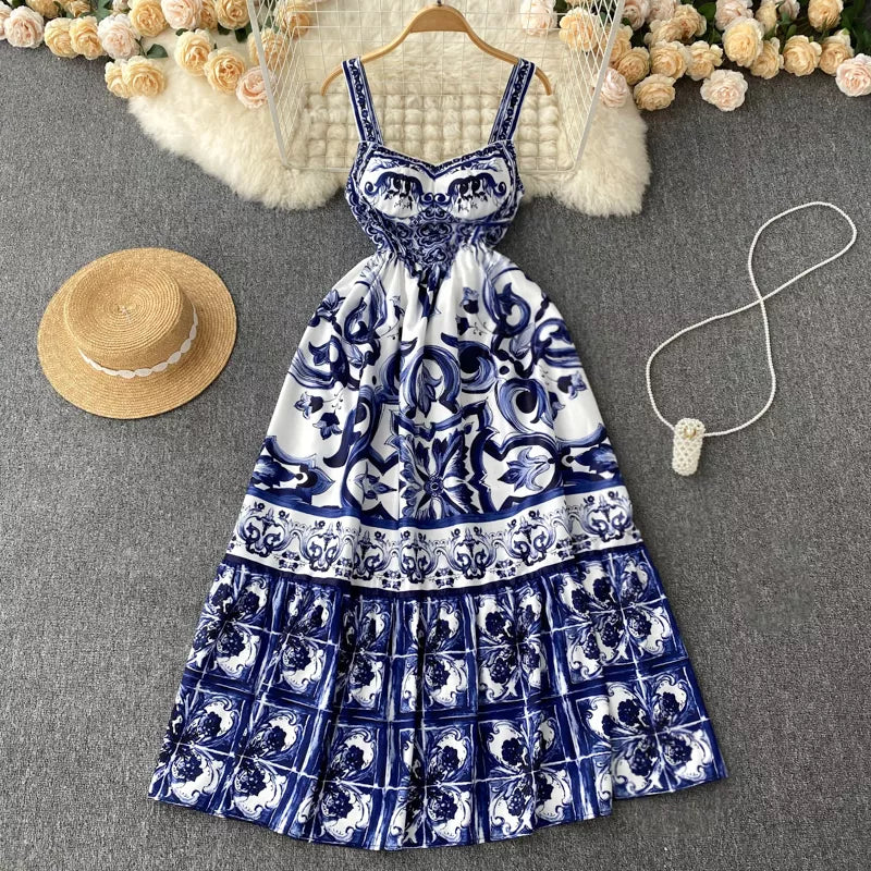 Vestido Longo Capri Slater