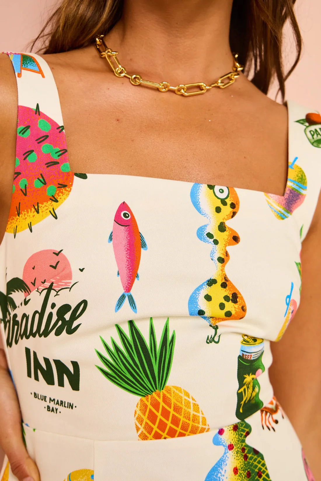 Vestido Curto Positano Samaki