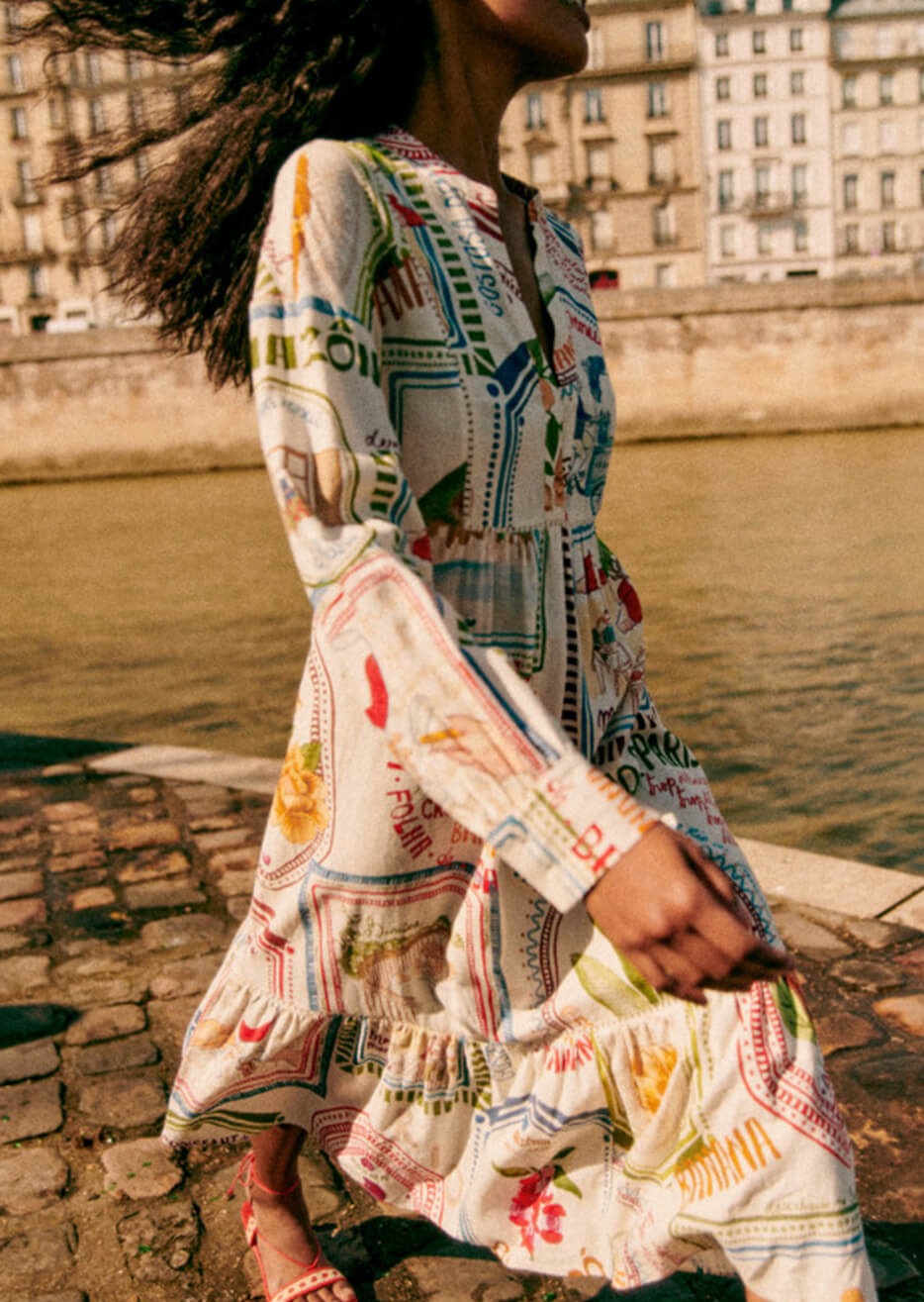 Vestido Midi Feminino Portofino Ariele