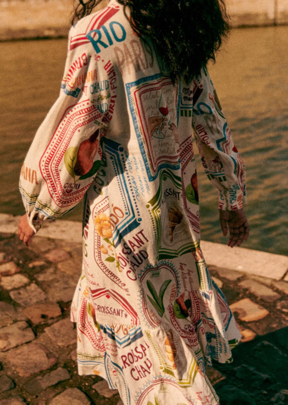 Vestido Midi Feminino Portofino Ariele
