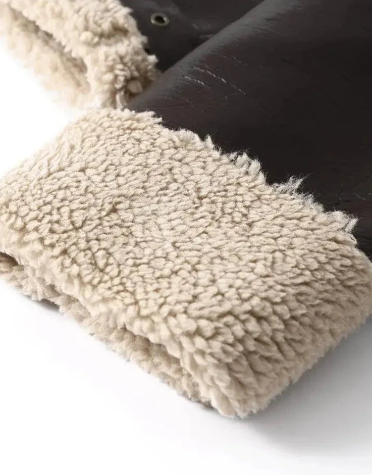 Jaqueta Feminina de Couro Lina