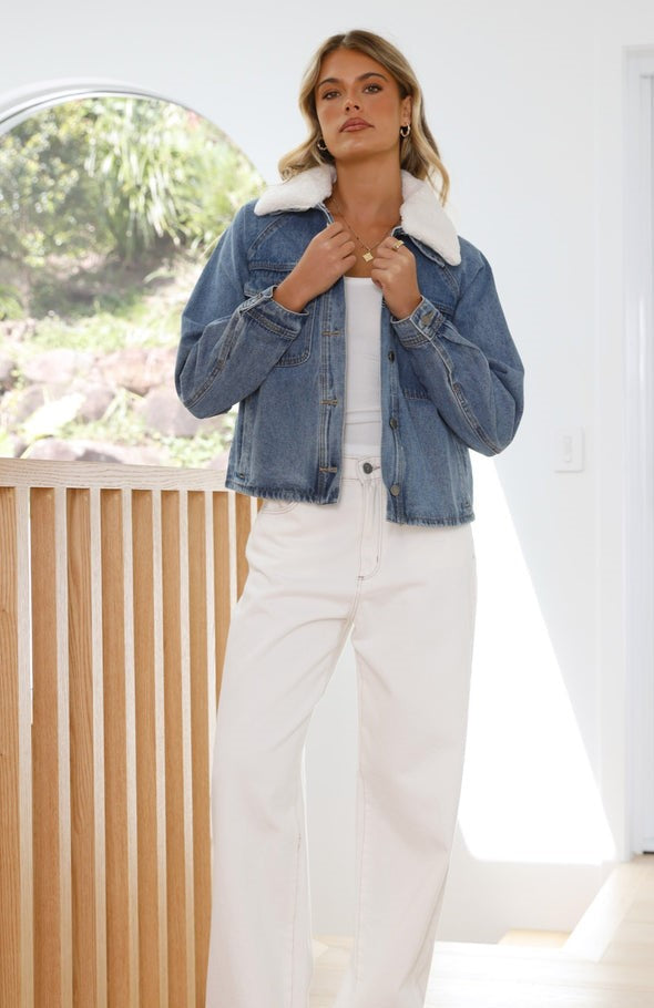 Jaqueta Jeans Feminina Carmel