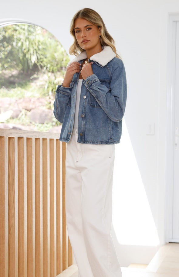 Jaqueta Jeans Feminina Carmel