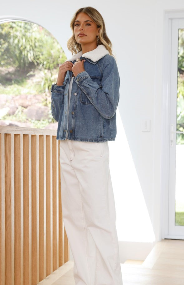 Jaqueta Jeans Feminina Carmel