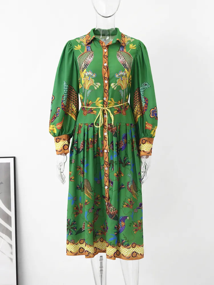 Vestido Midi Roma Catania