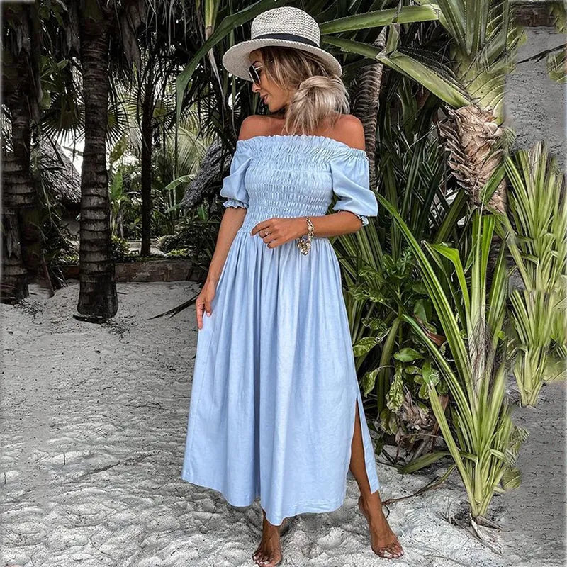 Vestido Midi Capri Noelle
