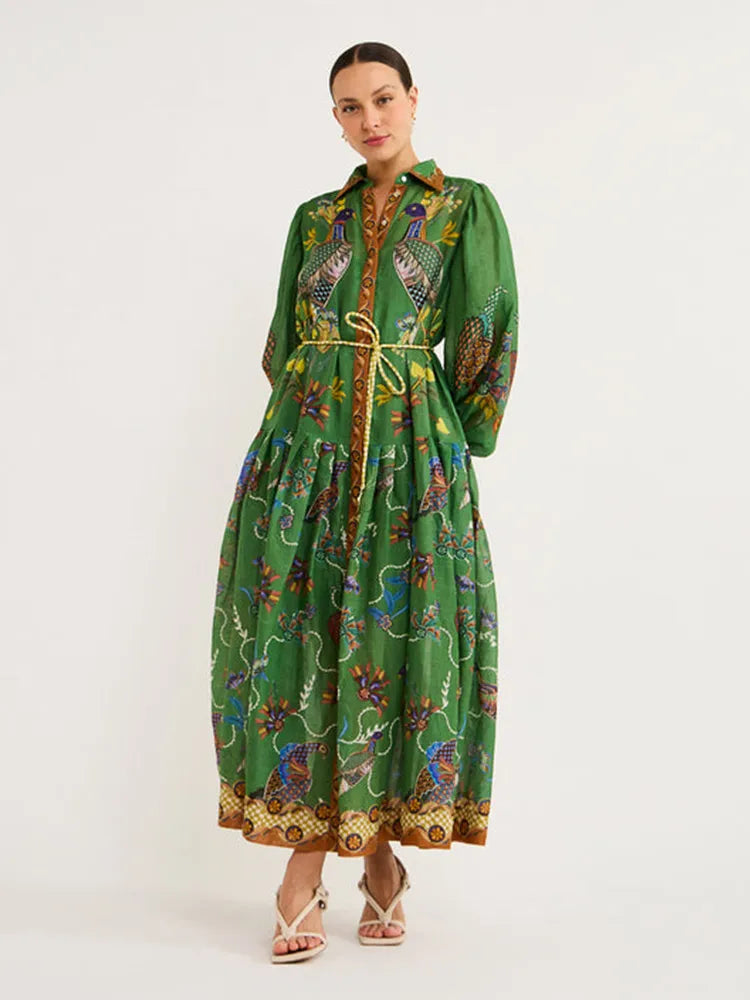 Vestido Midi Roma Catania