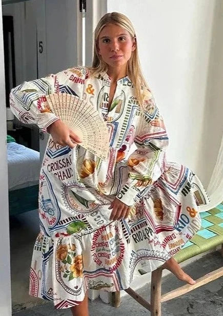 Vestido Midi Feminino Portofino Ariele