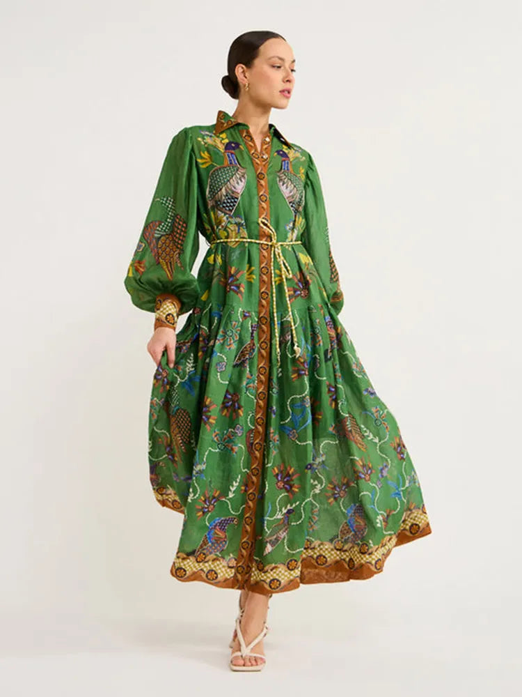 Vestido Midi Roma Catania