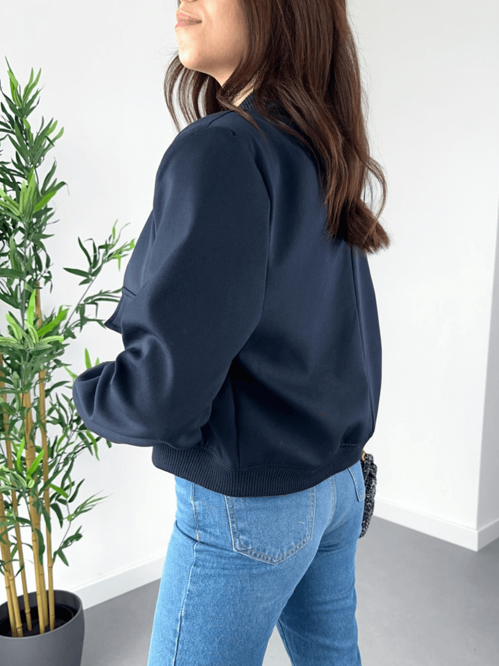 Jaqueta Feminina Bomber Cargo Glam