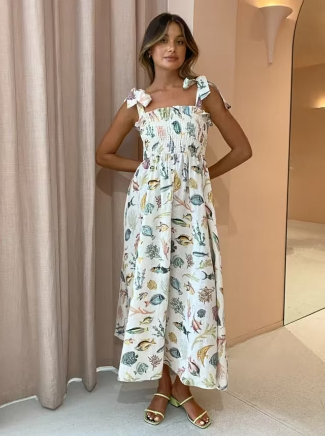 Vestido Longo Positano Mérida