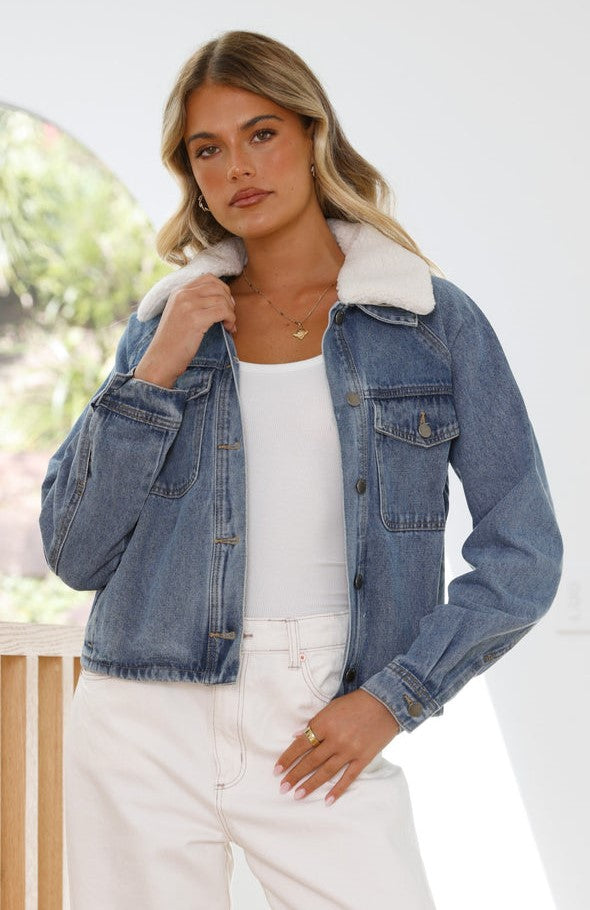 Jaqueta Jeans Feminina Carmel