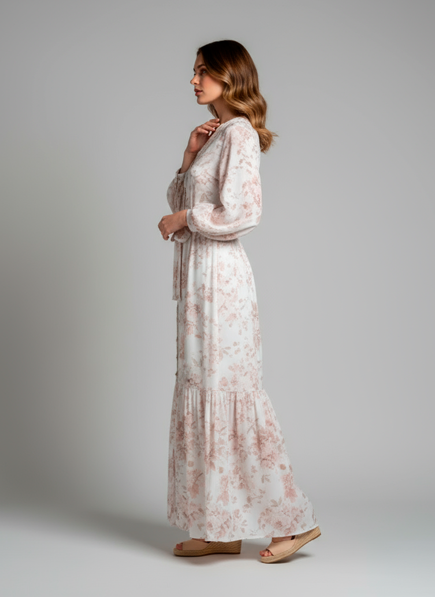 Vestido Longo Capri Letizia