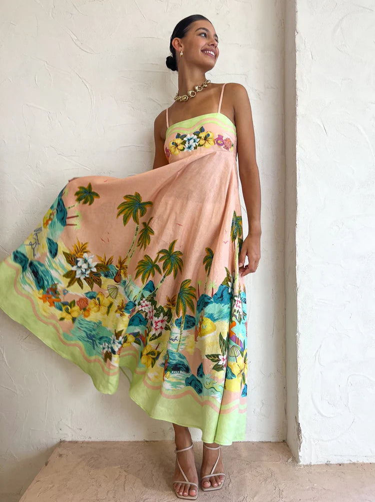 Vestido Longo Positano Tuanny
