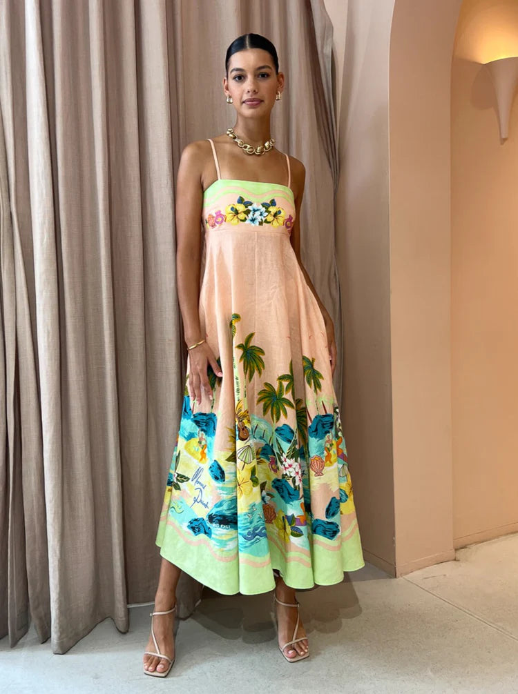 Vestido Longo Positano Tuanny