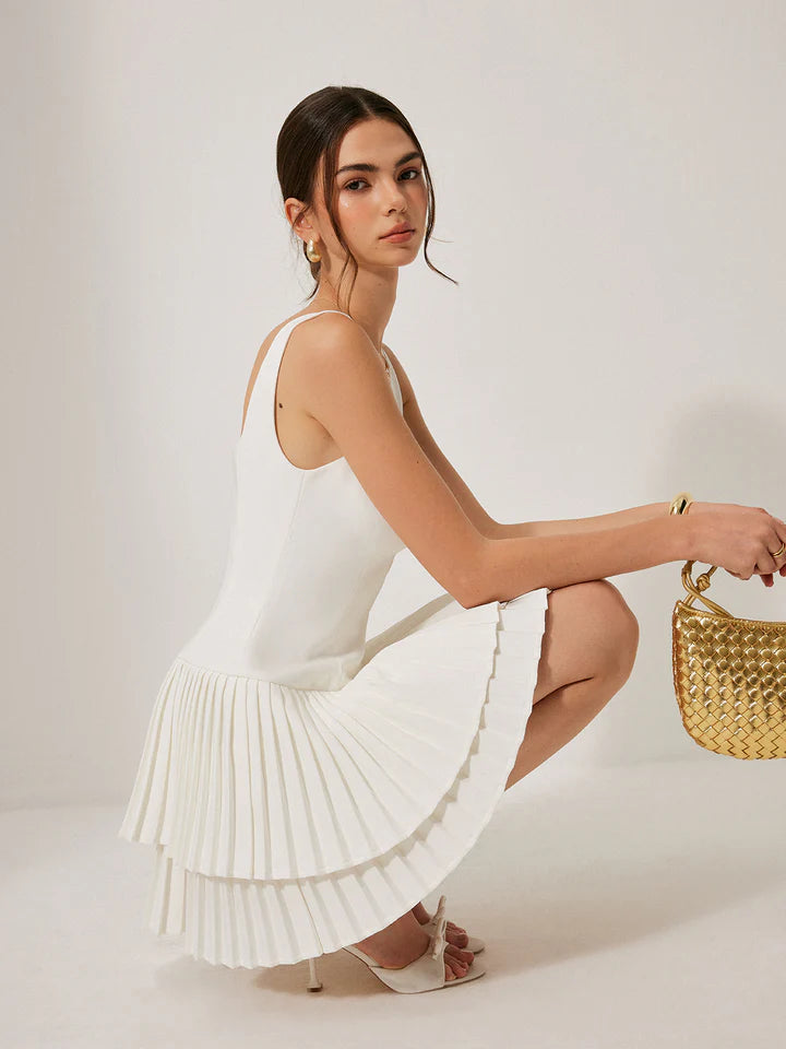 Vestido Curto Florença Neck