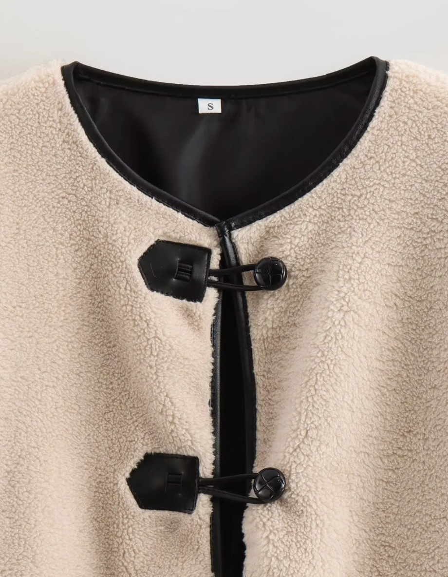 Casaco Feminino De Lã peluciado Lina