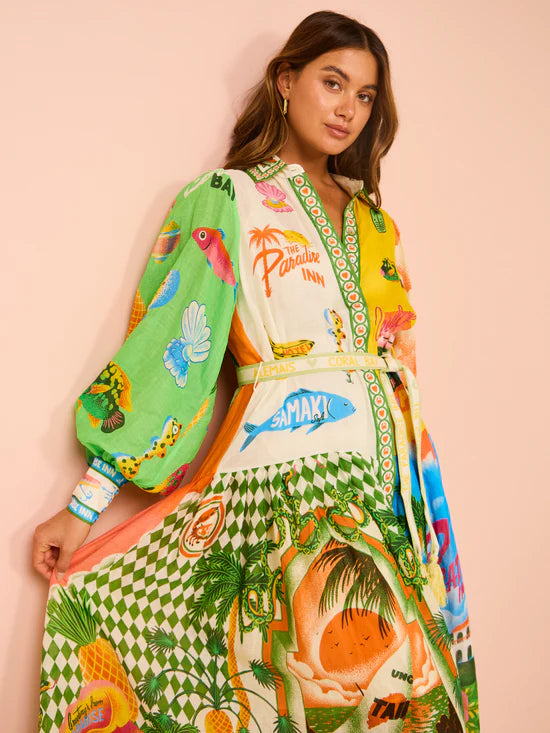 Vestido Longo Positano Monalisa