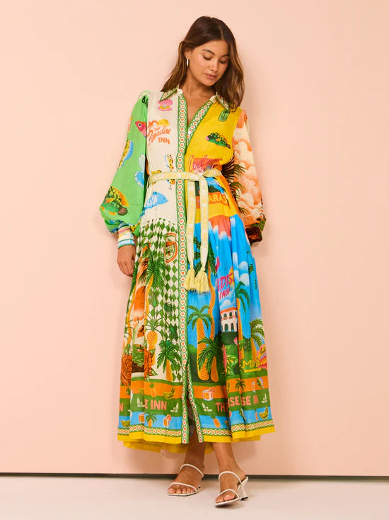 Vestido Longo Positano Monalisa