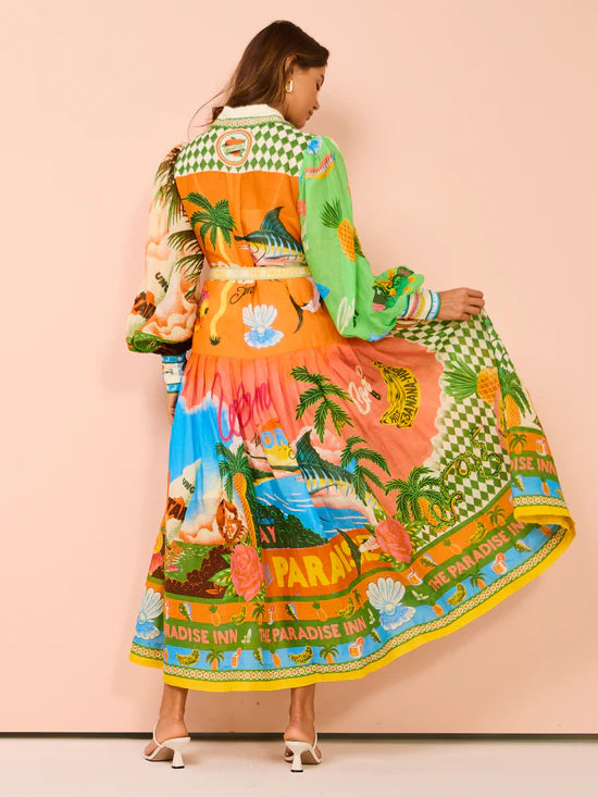 Vestido Longo Positano Monalisa