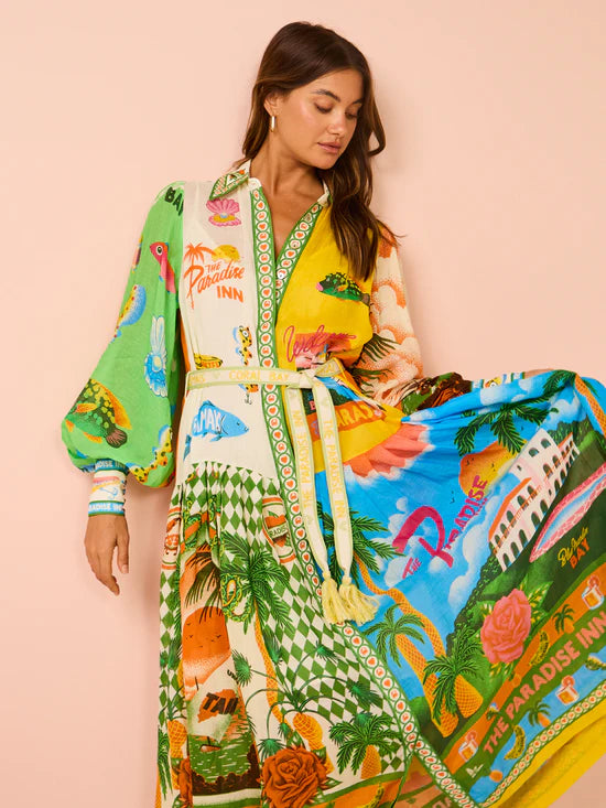 Vestido Longo Positano Monalisa