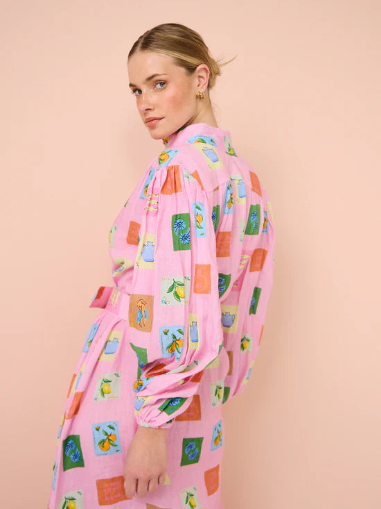 Vestido Longo Roma Tropicale