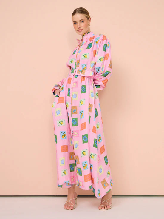 Vestido Longo Roma Tropicale