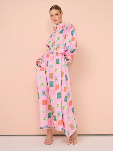 Vestido Longo Roma Tropicale
