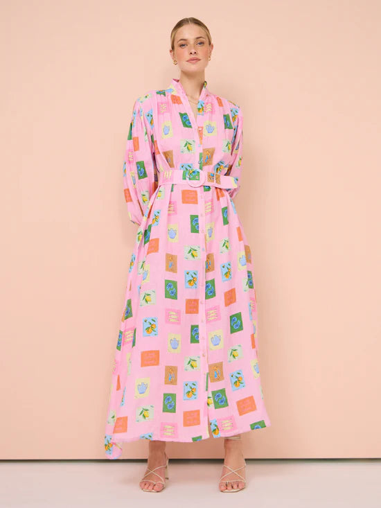 Vestido Longo Roma Tropicale