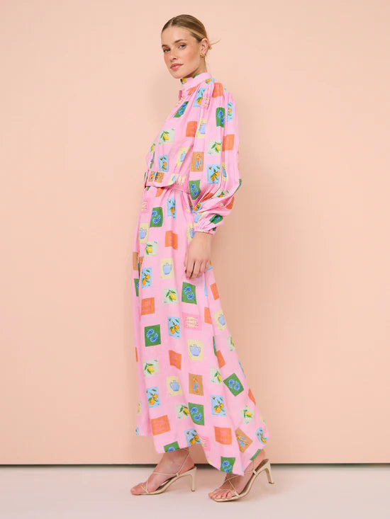 Vestido Longo Roma Tropicale