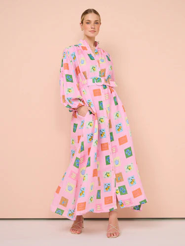Vestido Longo Roma Tropicale