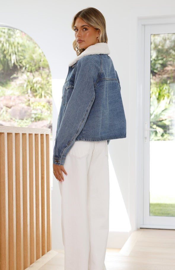 Jaqueta Jeans Feminina Carmel