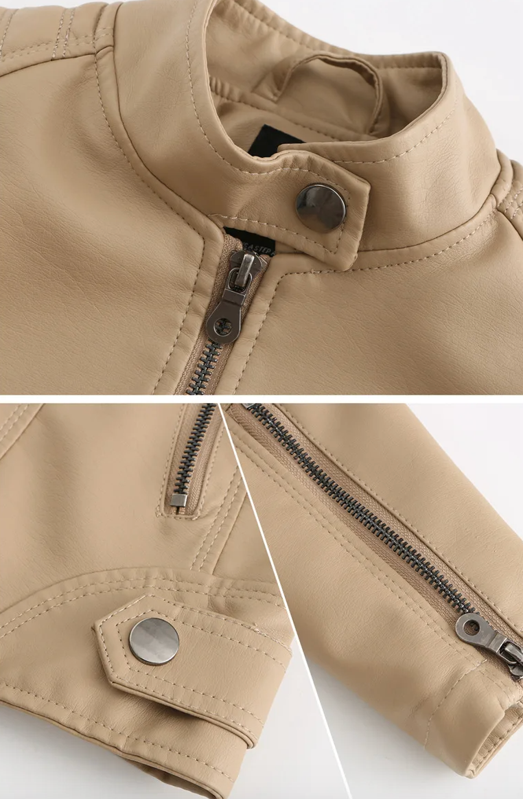 Jaqueta Feminina De Couro Raissa