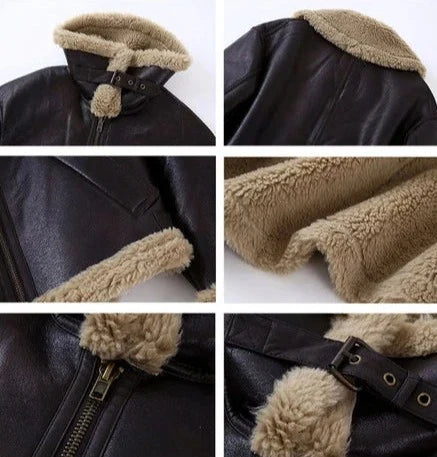 Jaqueta Feminina de Couro Lina