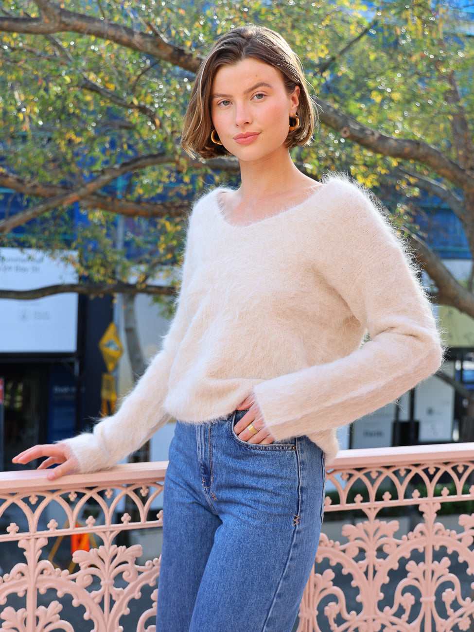 Suéter Feminino Alpaca