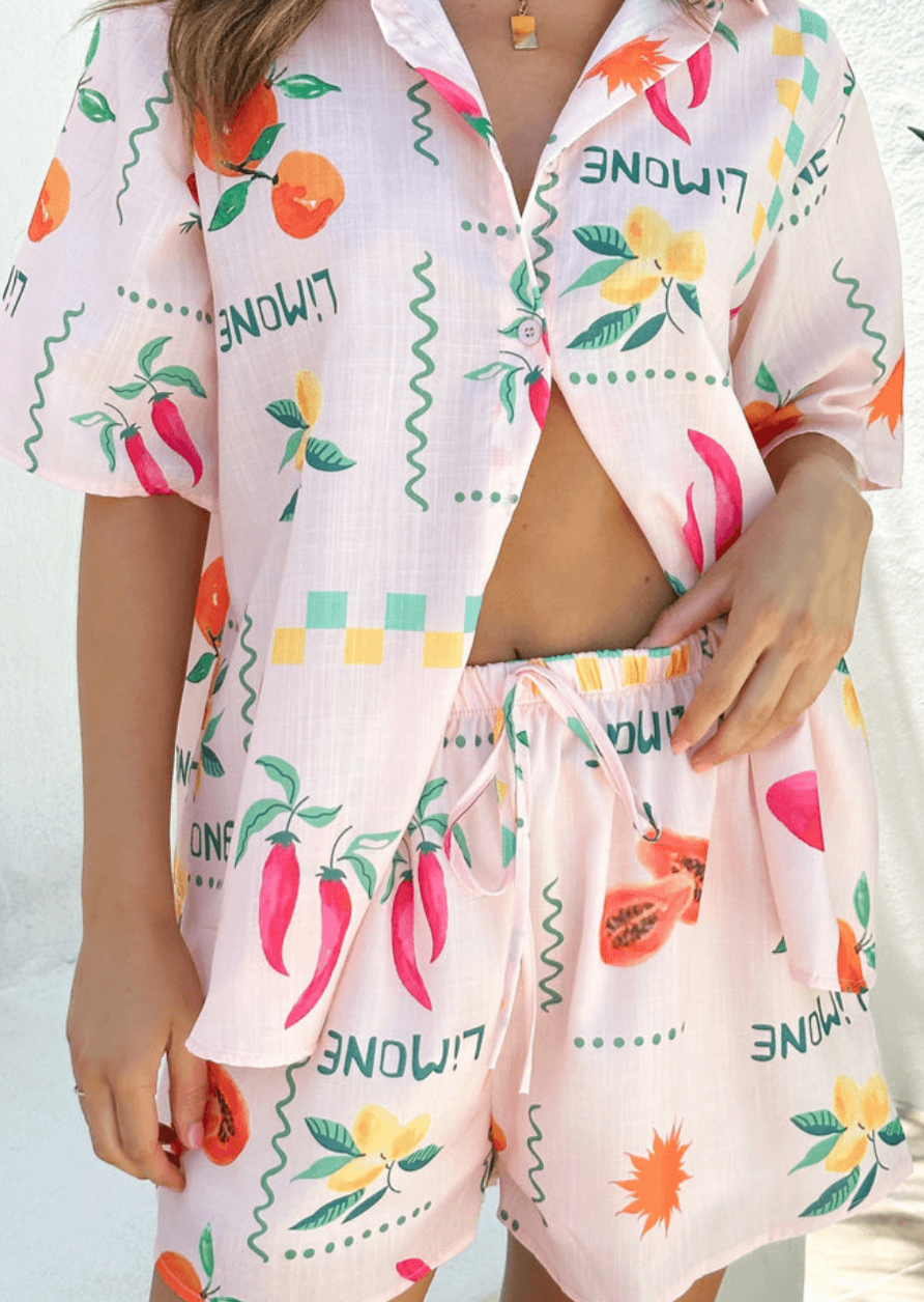 Conjunto Feminino Gênova Papaya®️